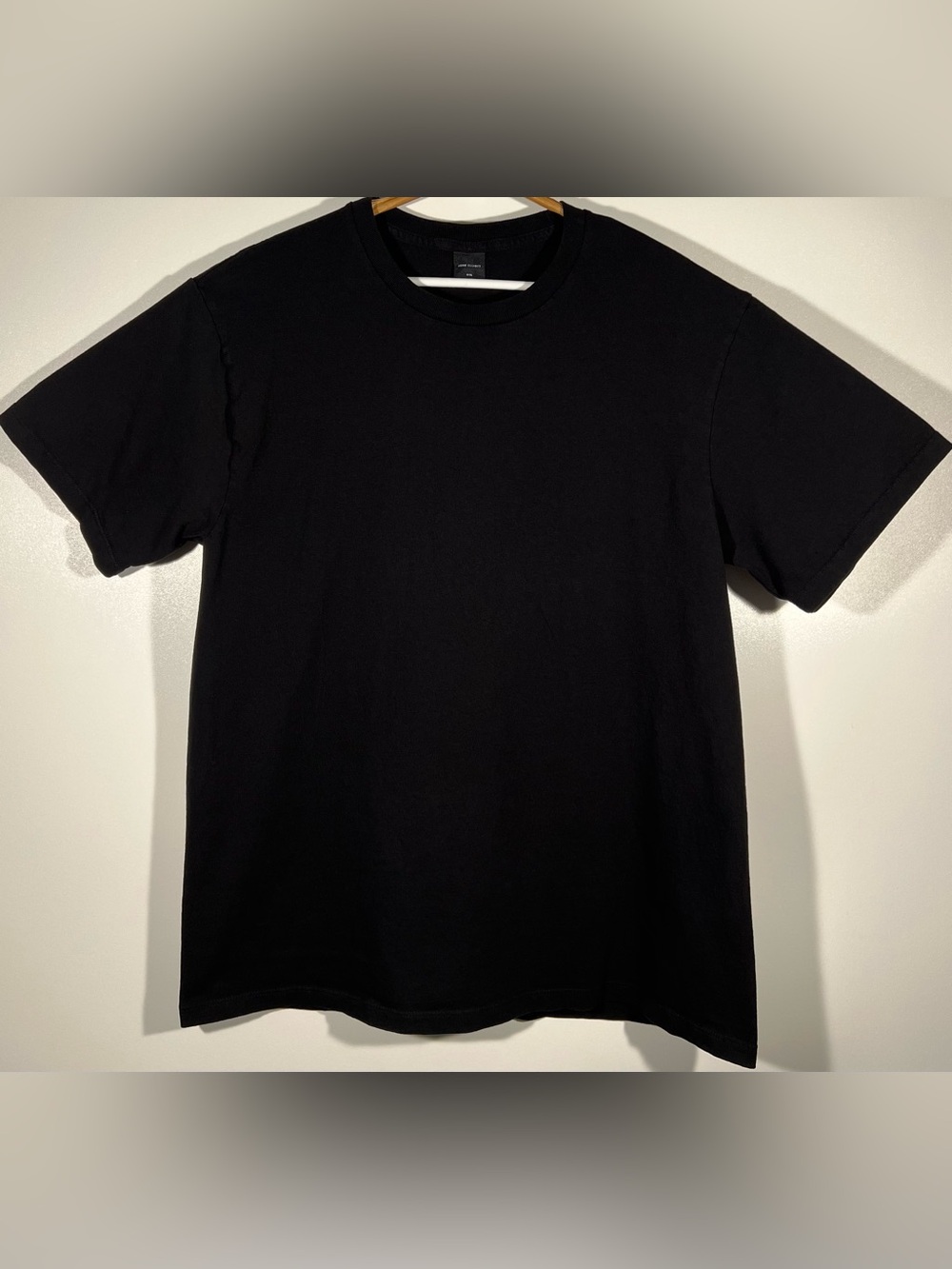 John Elliott Men’s T Shirt Crewneck Short Sleeve Size 4-XL Black Cotton Made USA